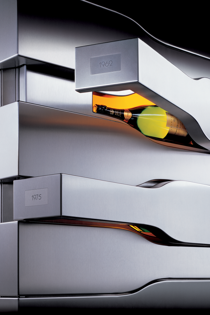 Champagner Kühlschrank