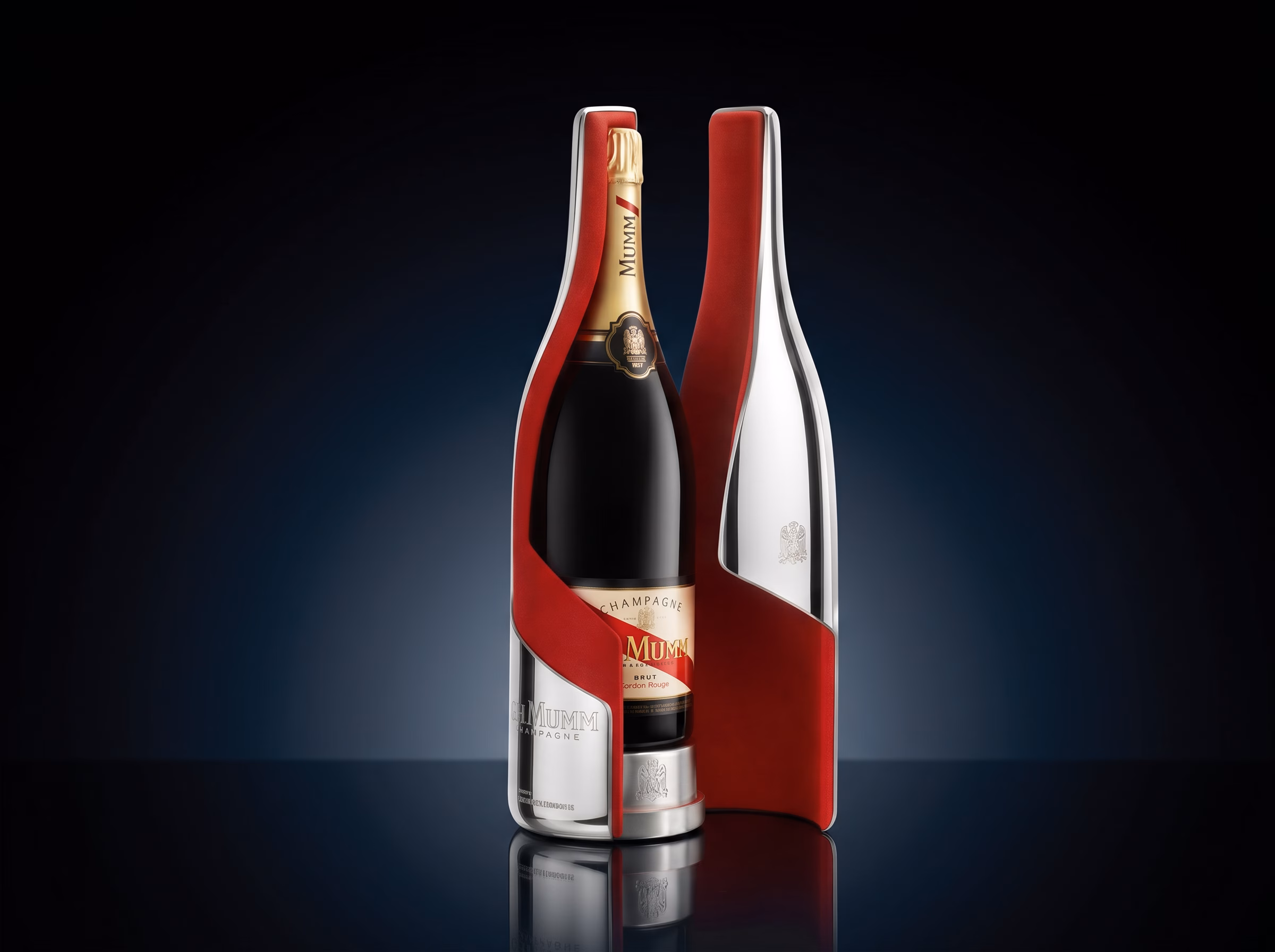 G. H. Mumm Champagner Packaging