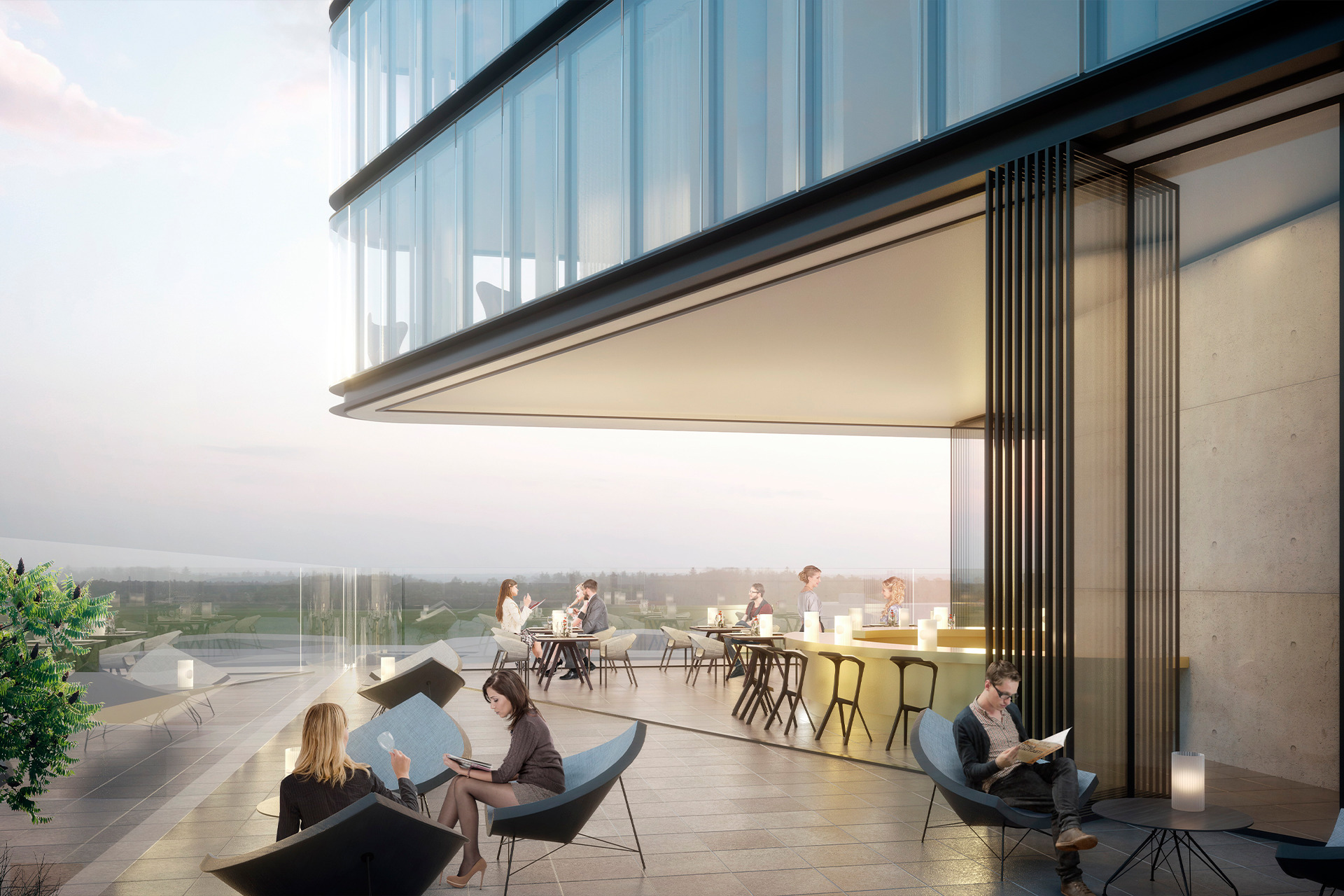 Porsche Design Tower Stuttgart